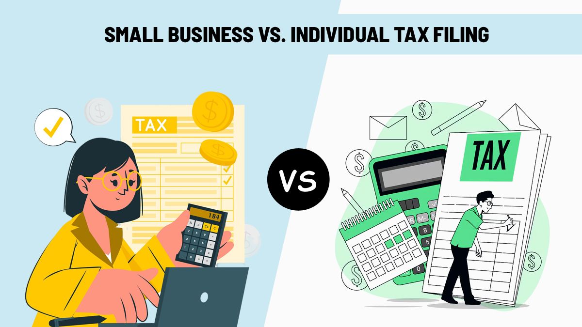 Small business vs individual tax filing